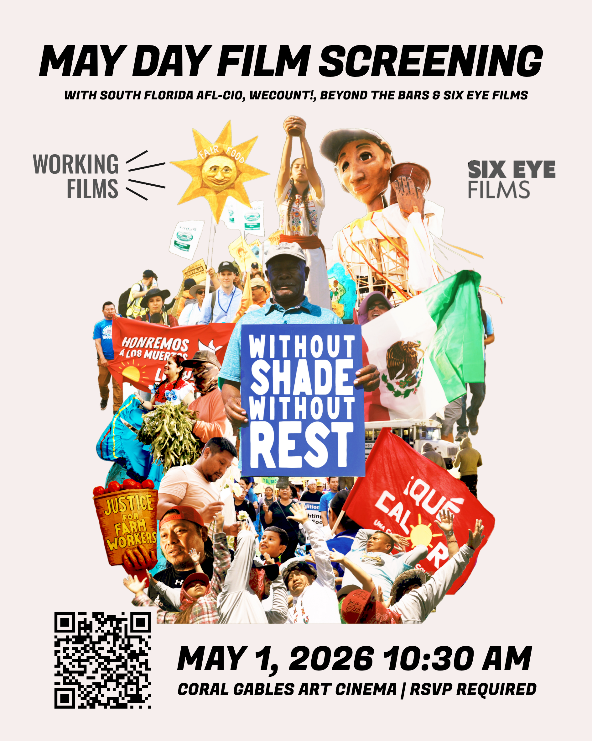 Friday, May 1, 2026 | 10:30 AM - 12:30 PM EDT May Day Documentary Screening + Q&A + March